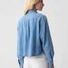 Cămașă Denim Crop