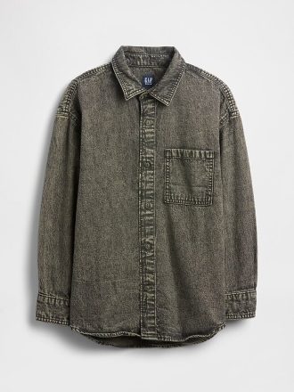cma denim pentru copii 2 1 330x440 - Cămașă denim pentru copii