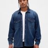 Cămașă denim relaxată Cămașă denim relaxată