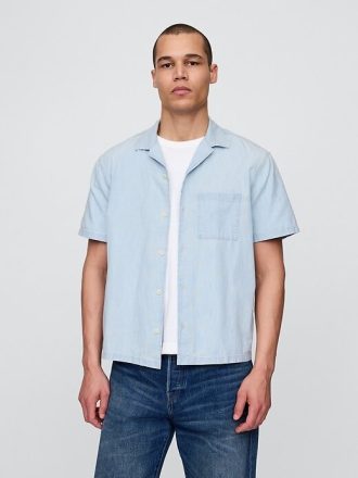 Cămașă denim relaxată