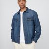 Cămașă din denim brodat Cămașă din denim brodat