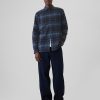 Cămașă din flanel din bumbac organic Cămașă din flanel din bumbac organic