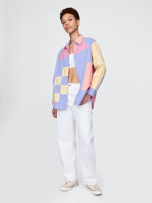 Cămașă Gap × HFR Patchwork de BruceGlen Cămașă Gap × HFR Patchwork de BruceGlen