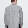 Cămașă mare cu dungi de denim Cămașă mare cu dungi de denim