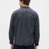 Cămașă mare cu dungi de denim Cămașă mare cu dungi de denim