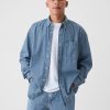 Cămașă mare din denim Cămașă mare din denim