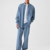 Cămașă mare din denim Cămașă mare din denim