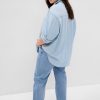 Cămașă mare din Denim Chambray Cămașă mare din Denim Chambray