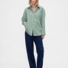 Cămașă mare din poplin din bumbac organic Cămașă mare din poplin din bumbac organic