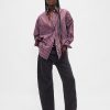 Cămașă mare din poplin din bumbac organic Cămașă mare din poplin din bumbac organic