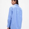 Cămașă mare din poplin din bumbac organic Cămașă mare din poplin din bumbac organic