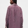 Cămașă mare din poplin din bumbac organic Cămașă mare din poplin din bumbac organic