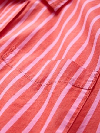 Cămașă mare din poplin din bumbac organic Cămașă mare din poplin din bumbac organic