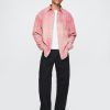 Cămașă mare din twill spălat la soare Cămașă mare din twill spălat la soare