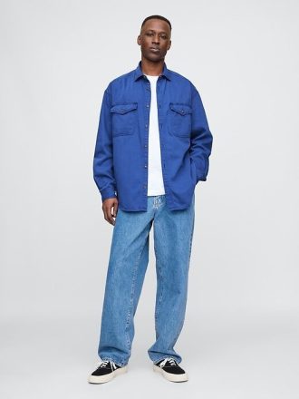 Cămașă mare UltraSoft Denim