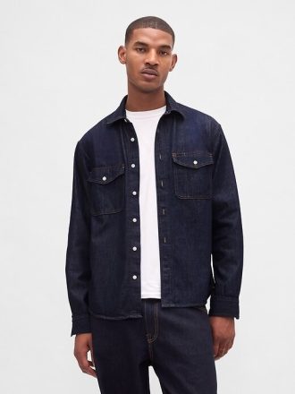 Cămașă relaxată UltraSoft Denim