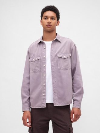 Cămașă relaxată UltraSoft Denim