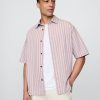 Cămașă supradimensionată din poplin din bumbac organic Cămașă supradimensionată din poplin din bumbac organic