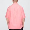 Cămașă supradimensionată din poplin din bumbac organic Cămașă supradimensionată din poplin din bumbac organic