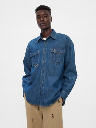 Cămașă Western Gap × Disney Denim