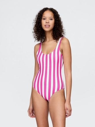 Costum de baie cu decolteu
