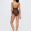 Costum de baie dintr-o singură piesă cu decupaj cu noduri Costum de baie dintr-o singură piesă cu decupaj cu noduri