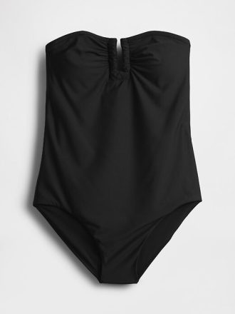 Costum de baie fără bretele