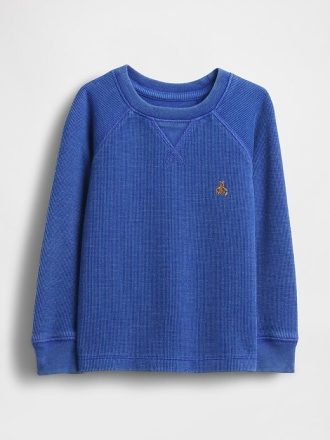 Crewneck texturat pentru bebeluși și copii mici