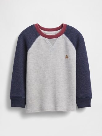 Crewneck texturat pentru bebeluși și copii mici