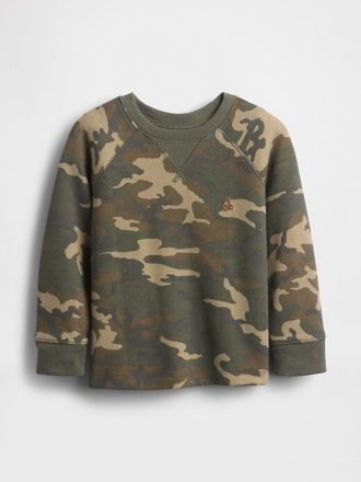 Crewneck texturat pentru bebeluși și copii mici