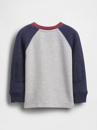 Crewneck texturat pentru bebeluși și copii mici