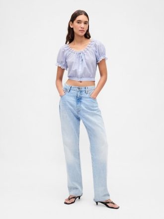 Crop Top cu ochiuri
