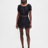 Crop Top cu ochiuri