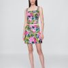 Crop Top din amestec de in