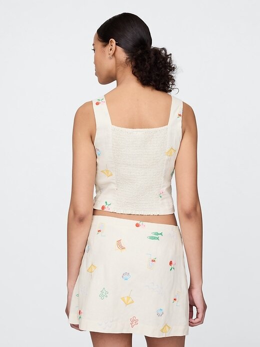 Crop Top din amestec de in Crop Top din amestec de in