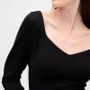 Crop Top Ponte Sweetheart Crop Top Ponte Sweetheart