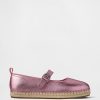 Espadrile Mary Jane metalice pentru copii Espadrile Mary Jane metalice pentru copii