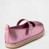 Espadrile Mary Jane metalice pentru copii Espadrile Mary Jane metalice pentru copii