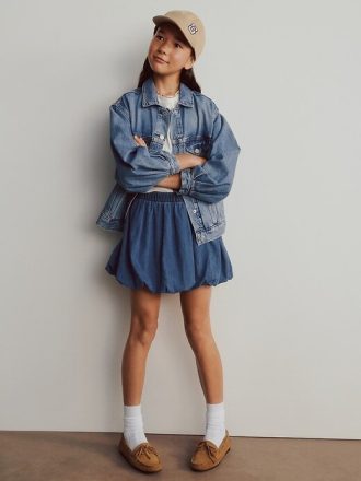 Fusta Denim Bubble pentru copii