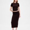 Fusta midi elastică CashSoft Fusta midi elastică CashSoft