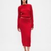 Fusta midi elastică CashSoft Fusta midi elastică CashSoft