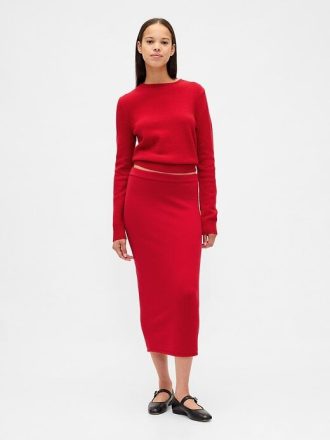 Fusta midi elastică CashSoft