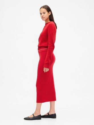 Fusta midi elastică CashSoft