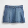 Fusta mini cu curea denim Fusta mini cu curea denim