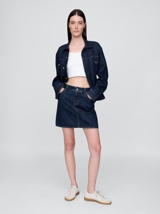 Fusta mini denim
