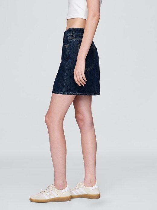 Fusta mini denim Fusta mini denim