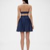 Fusta mini din denim plisat GapStudio Fusta mini din denim plisat GapStudio