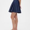 Fusta mini din denim plisat GapStudio Fusta mini din denim plisat GapStudio