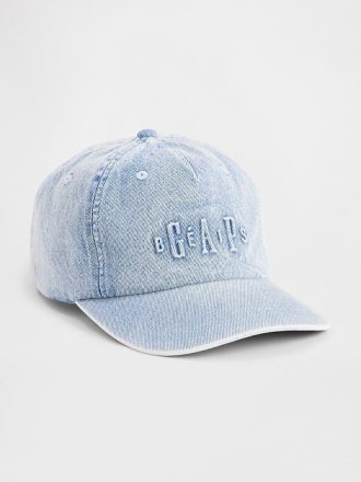 Gap × BÉIS Logo Denim Baseball Palarie