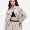 Gap × BÉIS Poplin Dolman Cămașă Mare Gap × BÉIS Poplin Dolman Cămașă Mare